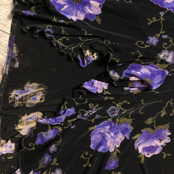 Purple Flower Dress - Picture 3 of 4